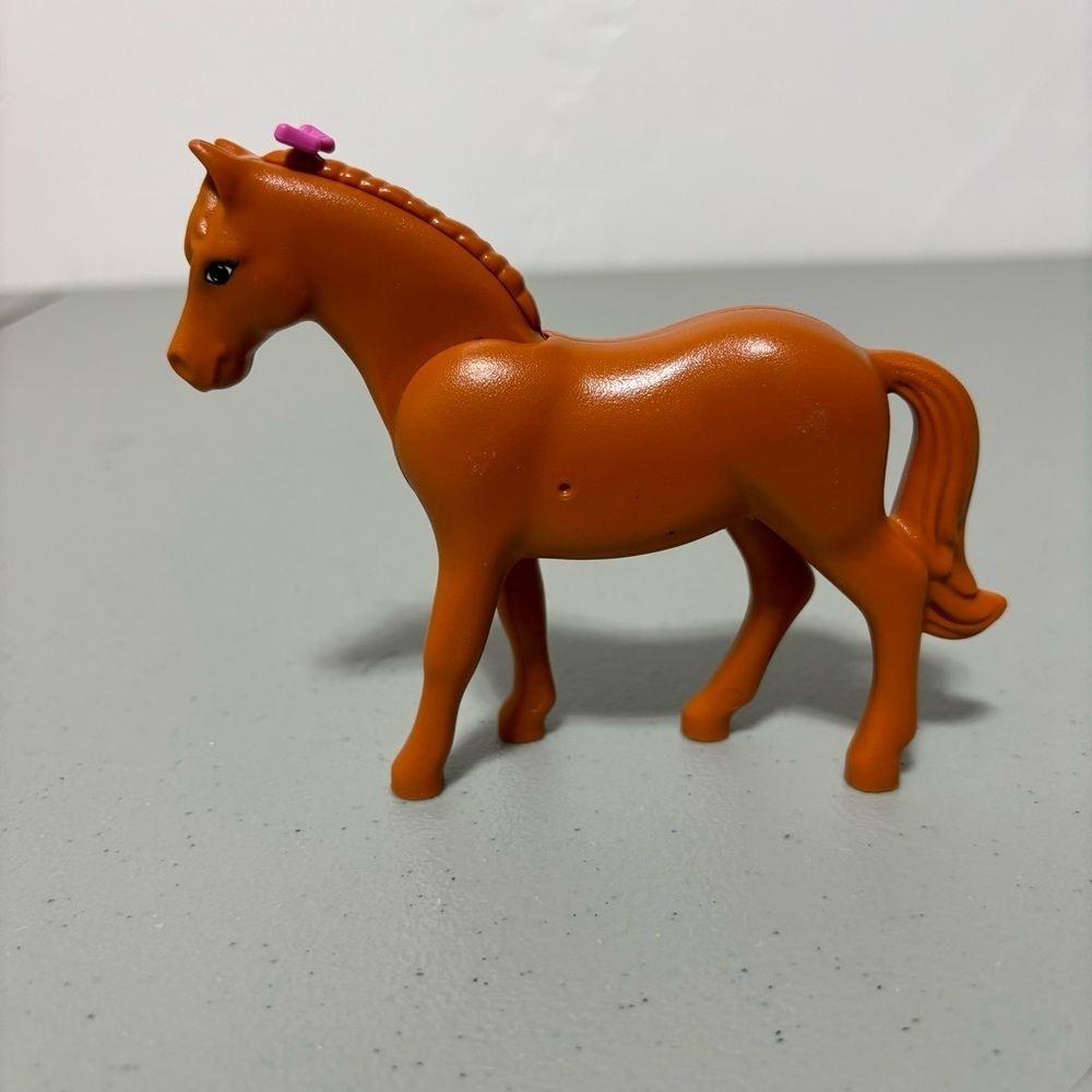 Lego Belville Horse Pink Bow Brown - Picture 1 of 9